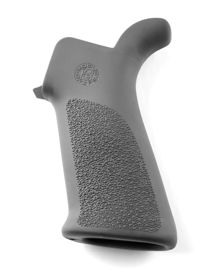 Hogue AR-15/M-16 Beavertail Rubber Grip w/o Finger Grooves Slate Grey