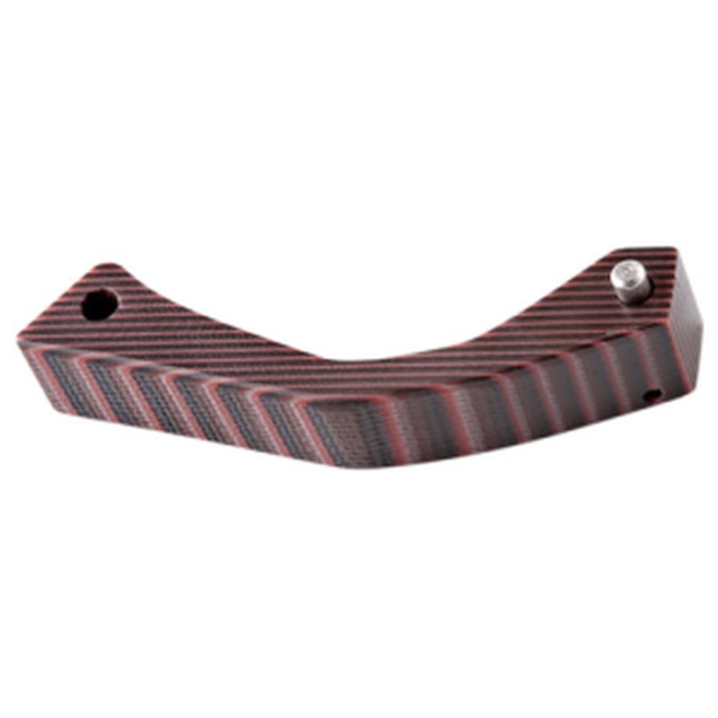 Hogue 15699 AR-15/M-16 Contour Trigger Guard G10 Red Lava