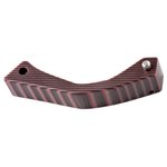 Hogue 15699 AR-15/M-16 Contour Trigger Guard G10 Red Lava