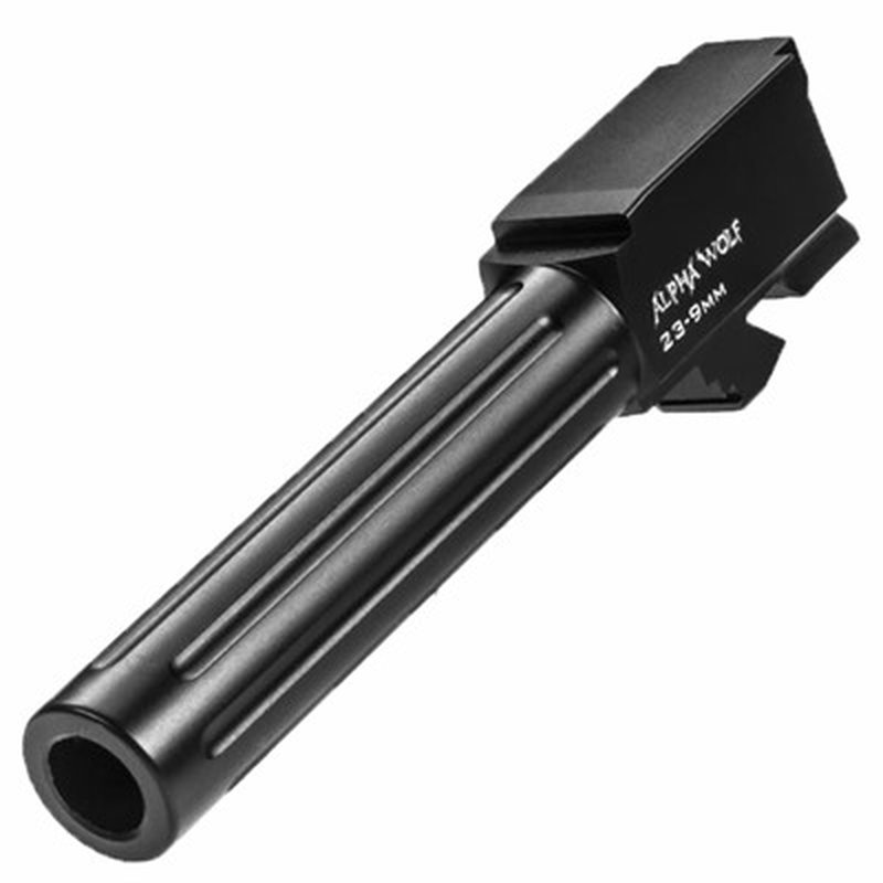 Lone Wolf AlphaWolf Glock 22/31 to 9mm Non-Threaded Conversion Barrel