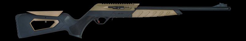 Tristar Arms KR22 .22 LR Semi-Auto Rifle 18.6in Barrel Black/FDE Skeletonized Stock