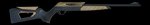 Tristar Arms KR22 .22 LR Semi-Auto Rifle 18.6in Barrel Black/FDE Skeletonized Stock