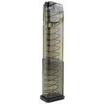 Elite Tactical Systems Glock 43X/48 9mm Magazine 19-Round Carbon Smoke Polymer