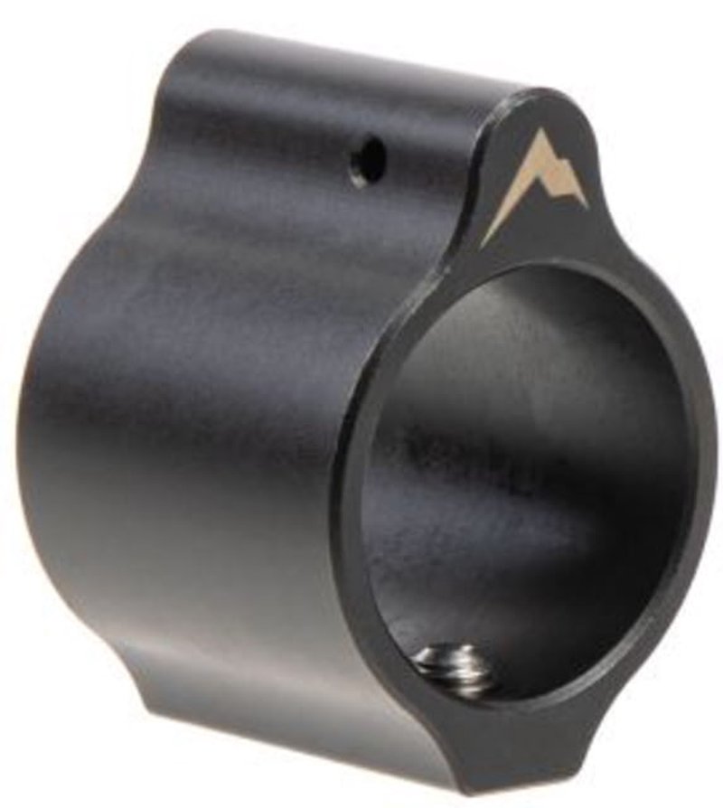 Rainier Arms Match Low Profile Gas Block 0.875 Inch Black