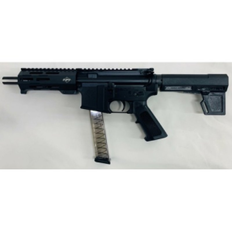 APF 9mm Pistol SBA Brace Forged Upper Billet Lower