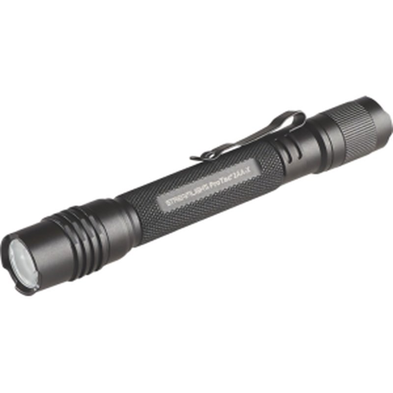 Streamlight 88135 ProTac 2AA-X USB Flashlight Black Anodized 40/550 Lumens White LED