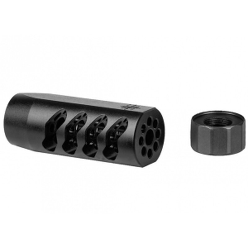 Seekins Precision AR-15 ATC 5.56 1/2x28 Melonited Black Muzzle Brake