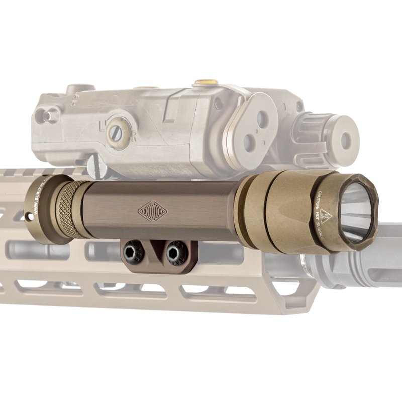 Reptilia TORCH 6V CR123 M-LOK Light Body Left Side Tobacco Anodized