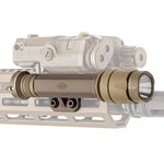 Reptilia TORCH 6V CR123 M-LOK Light Body Left Side Tobacco Anodized