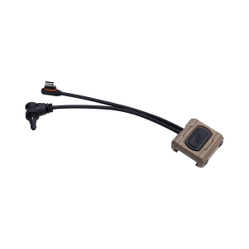 Unity Tactical Modbutton Lite SYNC Dual Switch 4.5in FDE Link USB-C / Crane Laser