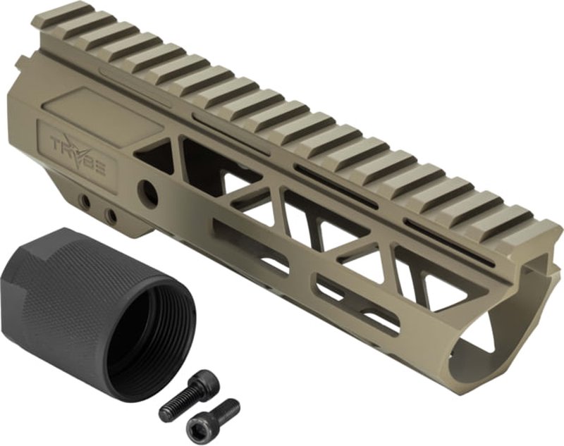 TRYBE Defense AR-15 Magnite Go Fast Ultra Lightweight M-LOK Handguard w/ Full Top Rail