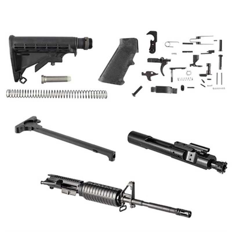 Brownells Colt 16" AR-15 Upper Build Kit 5.56 NATO 1:7 RH Chrome-Lined