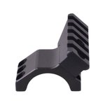 Tier One 34mm Ring 45 Degree Offset Saddle Top Accessory Rail (Long) Matte Black