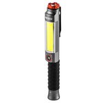 NEBO Big Larry 3 Combo Flashlight - 600-Lumen Work Light (Grey)