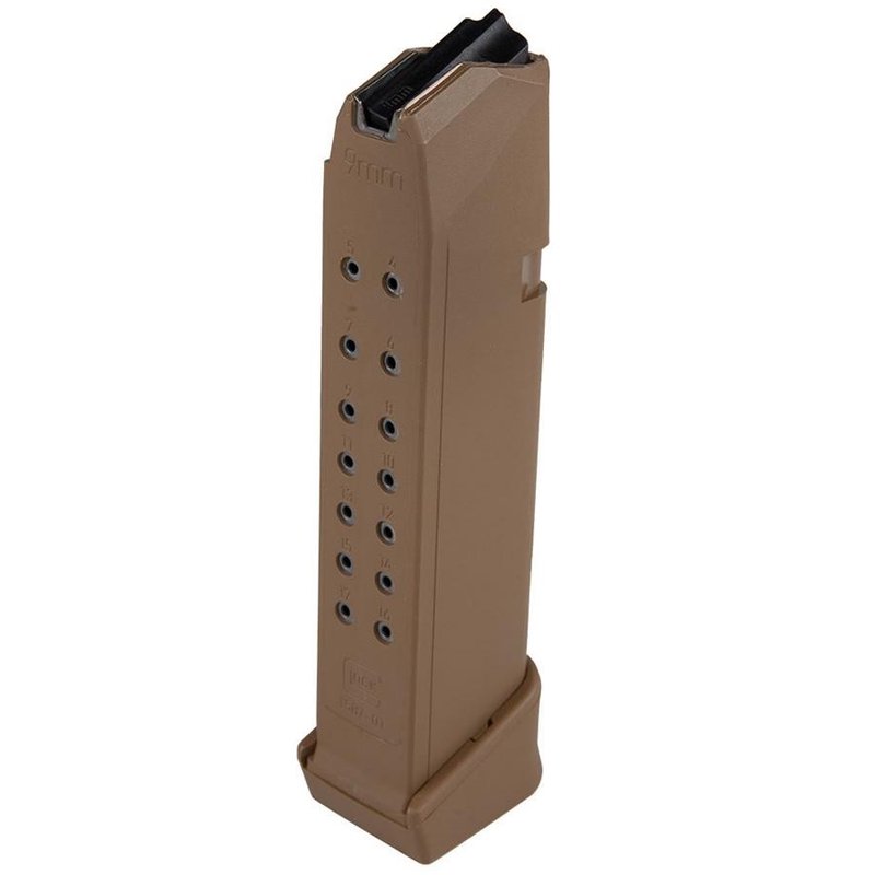 Glock G19X 19-Round Coyote Brown Magazine (9mm)