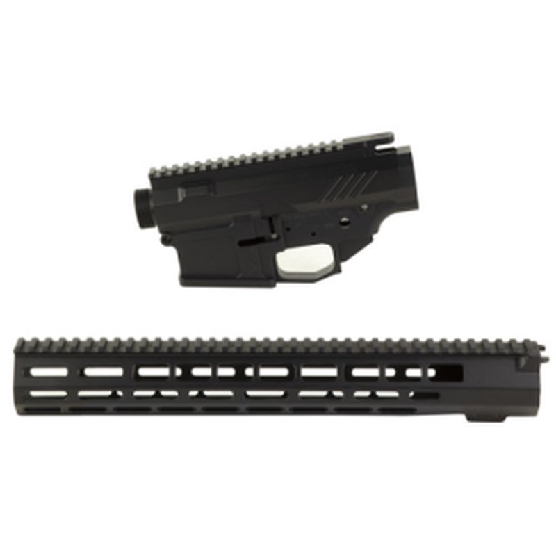 GREY GHOST PRECISION AR-10 Receiver Set Lower/Upper Set 308 Win Black