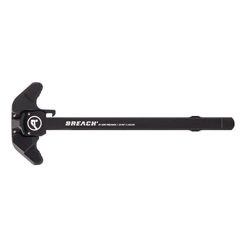 Aero Precision Breach Charging Handle w/Small Lever, Black