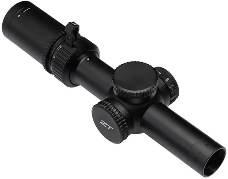 ZeroTech Optics Vengeance 1-4x24mm LPVO 30mm Second Focal Plane Illuminated RAR MOA