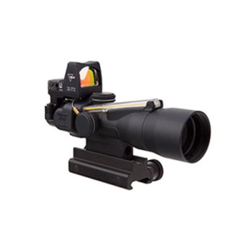 TRIJICON 3x30 Compact ACOG Scope Dual Illum Amber Horseshoe