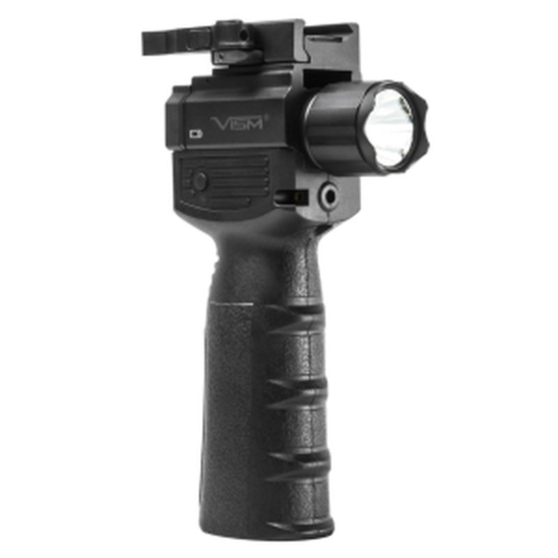 NCStar Vism Gen2 Vertical Grip Strobe Flashlight Red Laser VAQVGFLRV2