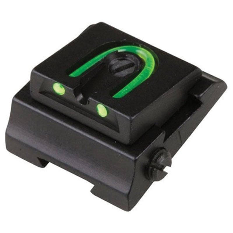 Williams Gun Sight Fiber Optic WGOS Sight Rear Adjustable, Green