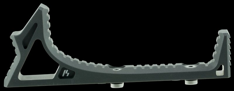 Strike LINK Curved Foregrip AR Platforms M-LOK and KeyMod 6061-T6 Aluminum Black