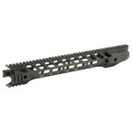 Fortis Manufacturing Night Rail Free Float Handguard 16 Inch M-LOK AR-15 Black NTR-16-ML