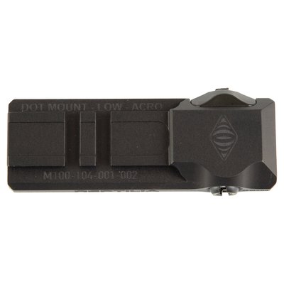 Reptilia 100-256 Ultra Low Picatinny Mount for Aimpoint ACRO & Steiner MPS (Black)