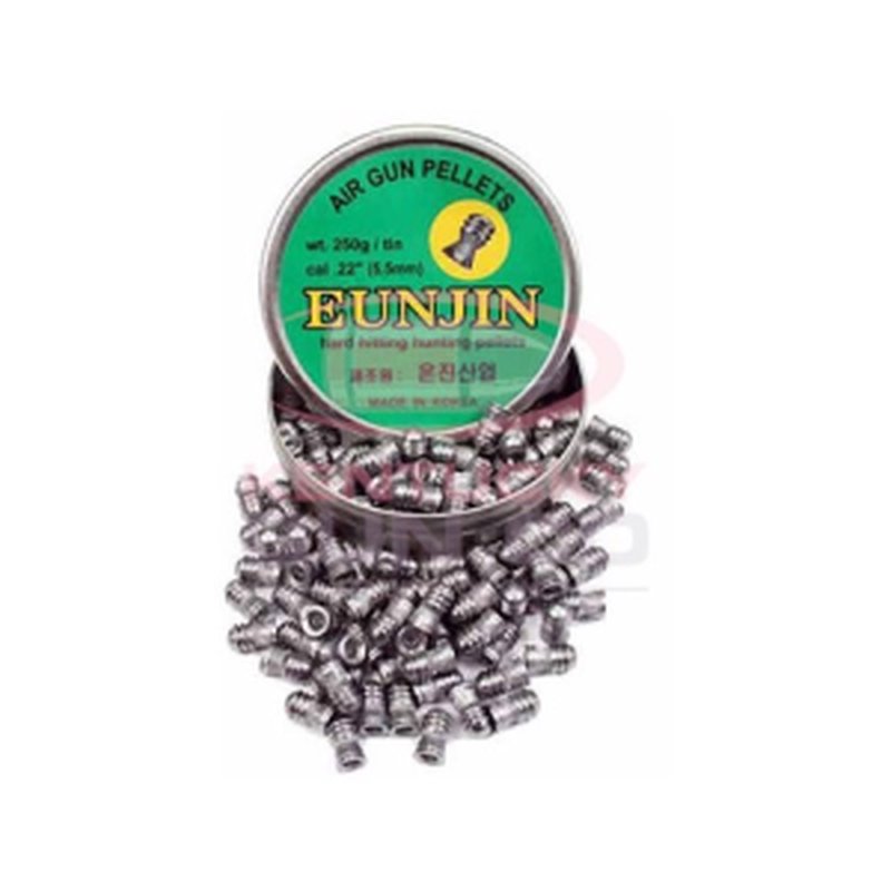 Eun Jin .22 Cal Pellets 28.4 Grain Domed 125 Count