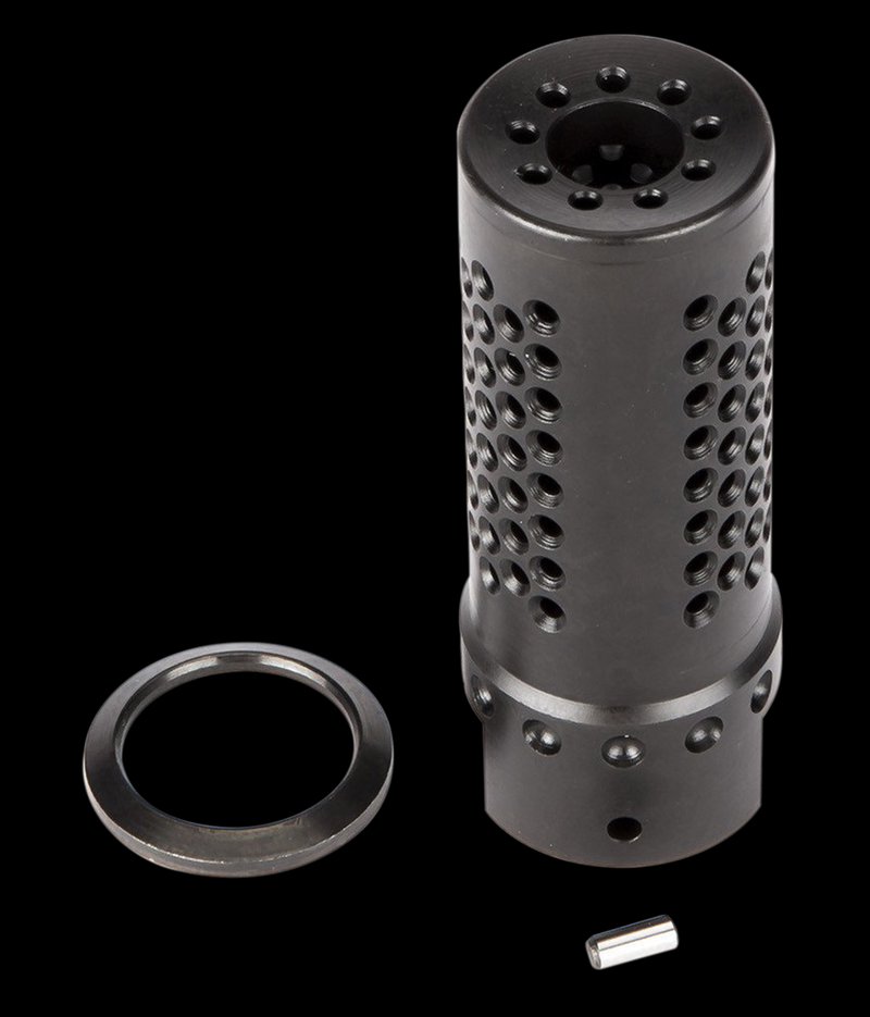 Spikes Dynacomp Extreme .308 Muzzle Brake SBV1019 5/8-24 Black Nitride
