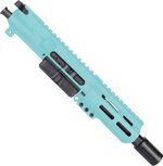ABC RIFLE COMPANY AR-15 .223 Remington/5.56x45mm NATO Micro Pistol 5in Barrel M-LOK Handguard Upper Receiver w/BCG And Charging Handle