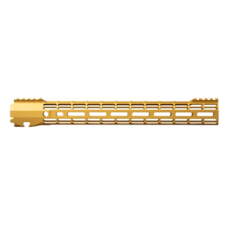 Aero Precision AR15 15" ATLAS S-ONE M-LOK Handguard - Gold Anodized - APSL100522