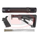 Hogue 15078 AR-15/M-16 Kit Finger Groove Beavertail Grip Black