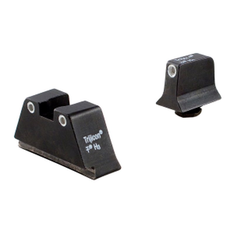 Trijicon 600649 Bright & Tough Night Sights Glock Tritium Green w/White Outline