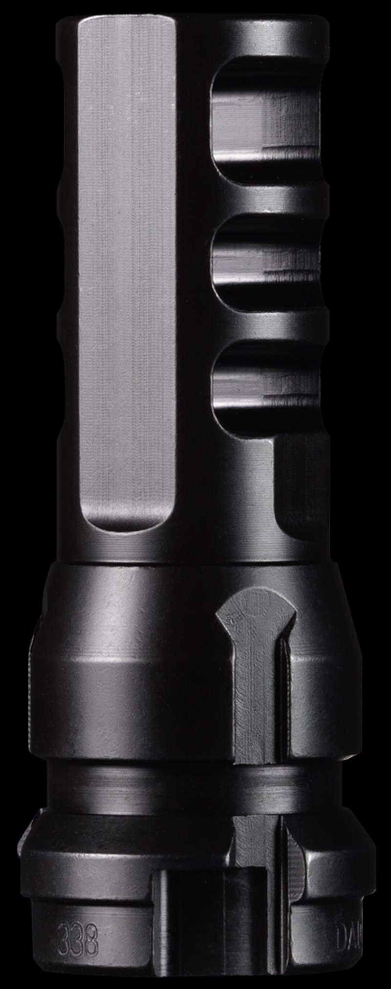 Dead Air KeyMo Muzzle Brake 4140 HT Alloy Steel M18x1 Caliber .338 DA104