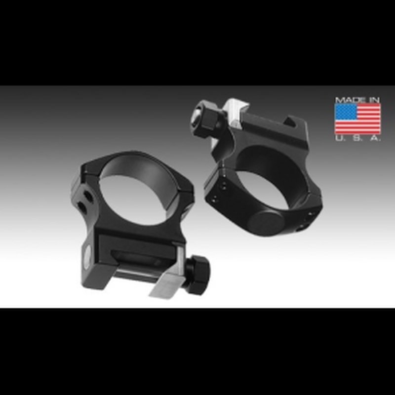 Nightforce Ultralite 34mm Riflescope Mounts Ring Set 1.50 Extreme Height 4-Bolt Black