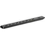 MDT 103572-BLK M-LOK ARCA Rail 10.25 in Aluminum Black Anodized