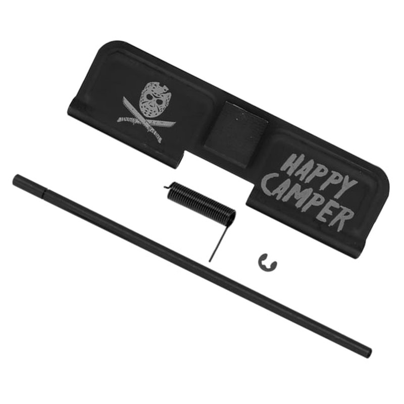 Tiger Rock AR-15 Ejection Port Cover & Dust Cover Assembly Jason Happy Camper Black Small