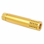 Guntec USA AR .308 Slip Over Barrel Shroud w/Multi Port Muzzle Brake Gold
