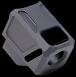 Faxon EXOS-533 Pistol Compensator 1/2x28 6061 Aluminum Black