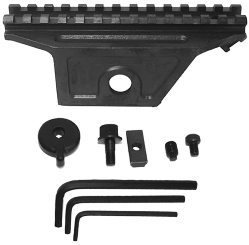 Kensight M14 Brookfield Picatinny Type Scope Mount (Matte Black, 4140 Steel)