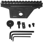 Kensight M14 Brookfield Picatinny Type Scope Mount (Matte Black, 4140 Steel)
