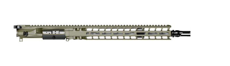 Radian Model 1 AR-15 Complete Upper Receiver 6mm ARC 14.5" Gray OD Green