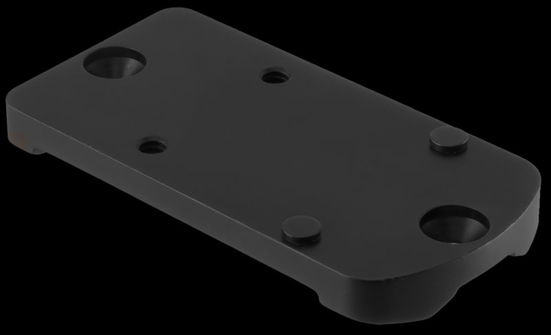 Truglo TG8950R2 Pistol Red Dot Mount for Ruger MKII MKIV, RMR Footprint, Steel Nitride