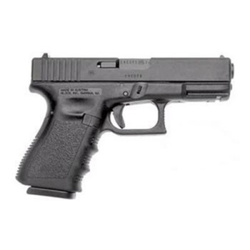 Glock G19 Gen 3 9mm 4.02 in 15rd Black Semi-Auto Handgun