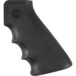Hogue OverMolded Rubber Grip with Finger Grooves (Cobblestone Texture) Black - 15000