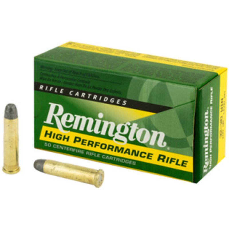 Remington 32-20 Winchester Core-Lokt 100gr LRN Rifle Ammo (50 Rounds)
