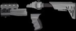 ATI Outdoors Advanced Technology AK-47 SForce Gray Stock System