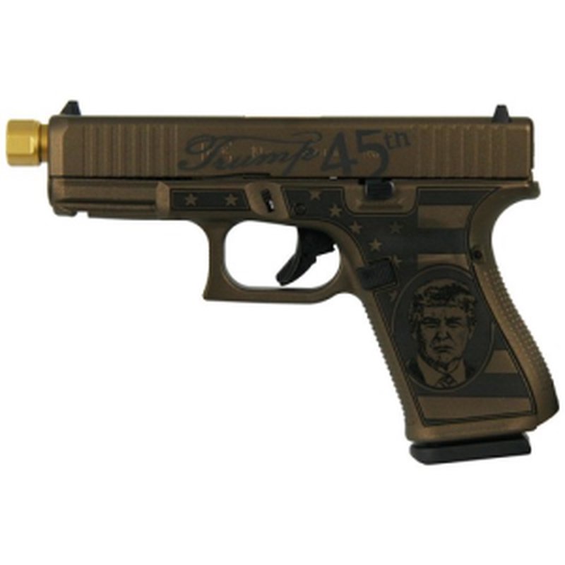 Glock G19 Gen5 9mm 15rd Trump Mod 4.60in Threaded Barrel