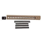 Ergo SuperLite Modular Free Float Rail System 15-inch K-Mod Flat Dark Earth